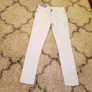White junior, size 9 jeans